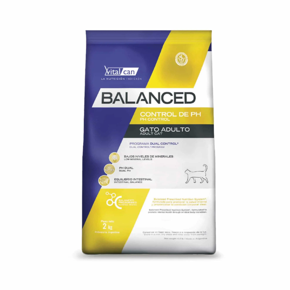 Balanced Gatos Adulto Control PH 7.5kg