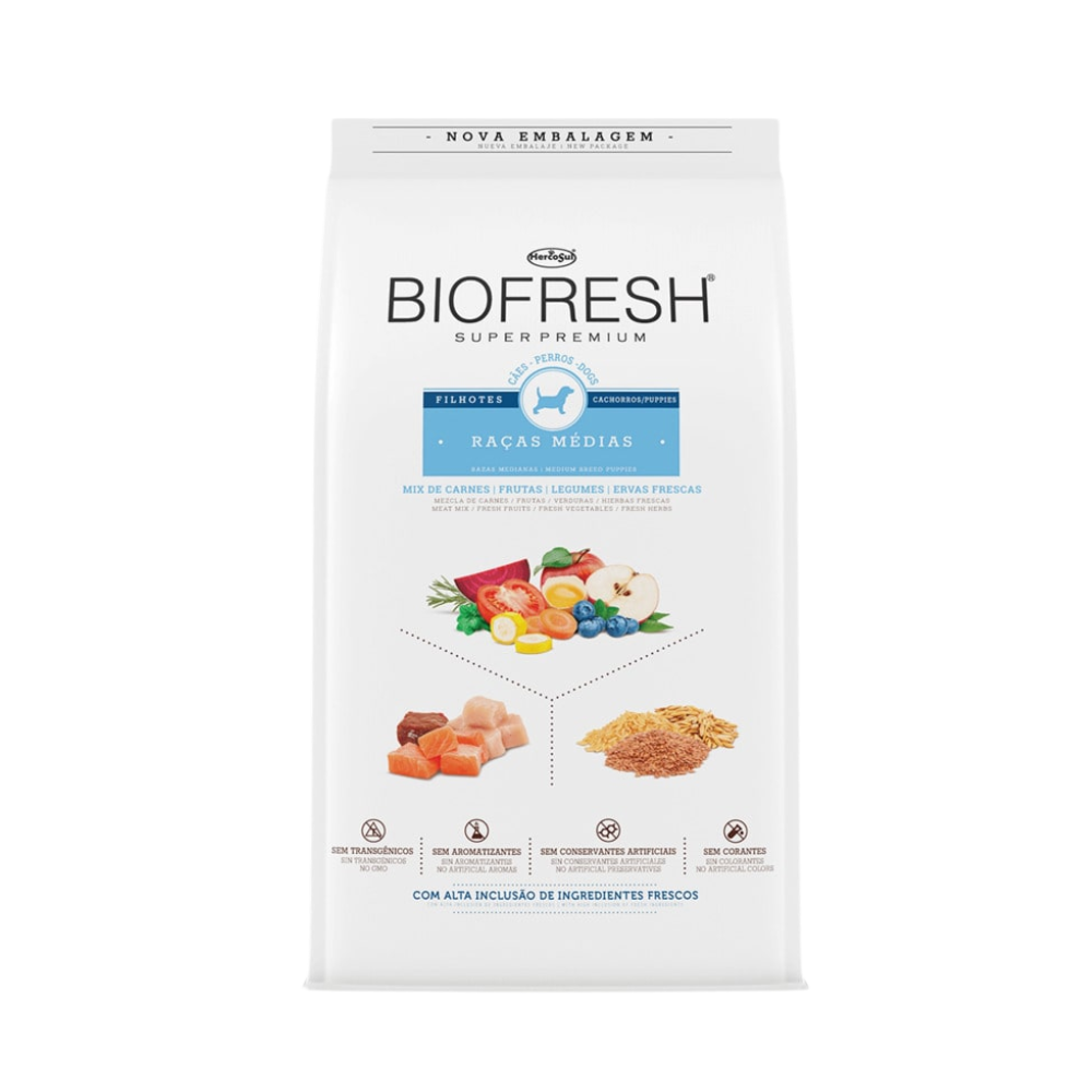 BioFresh Cachorro Razas Medianas 15kg