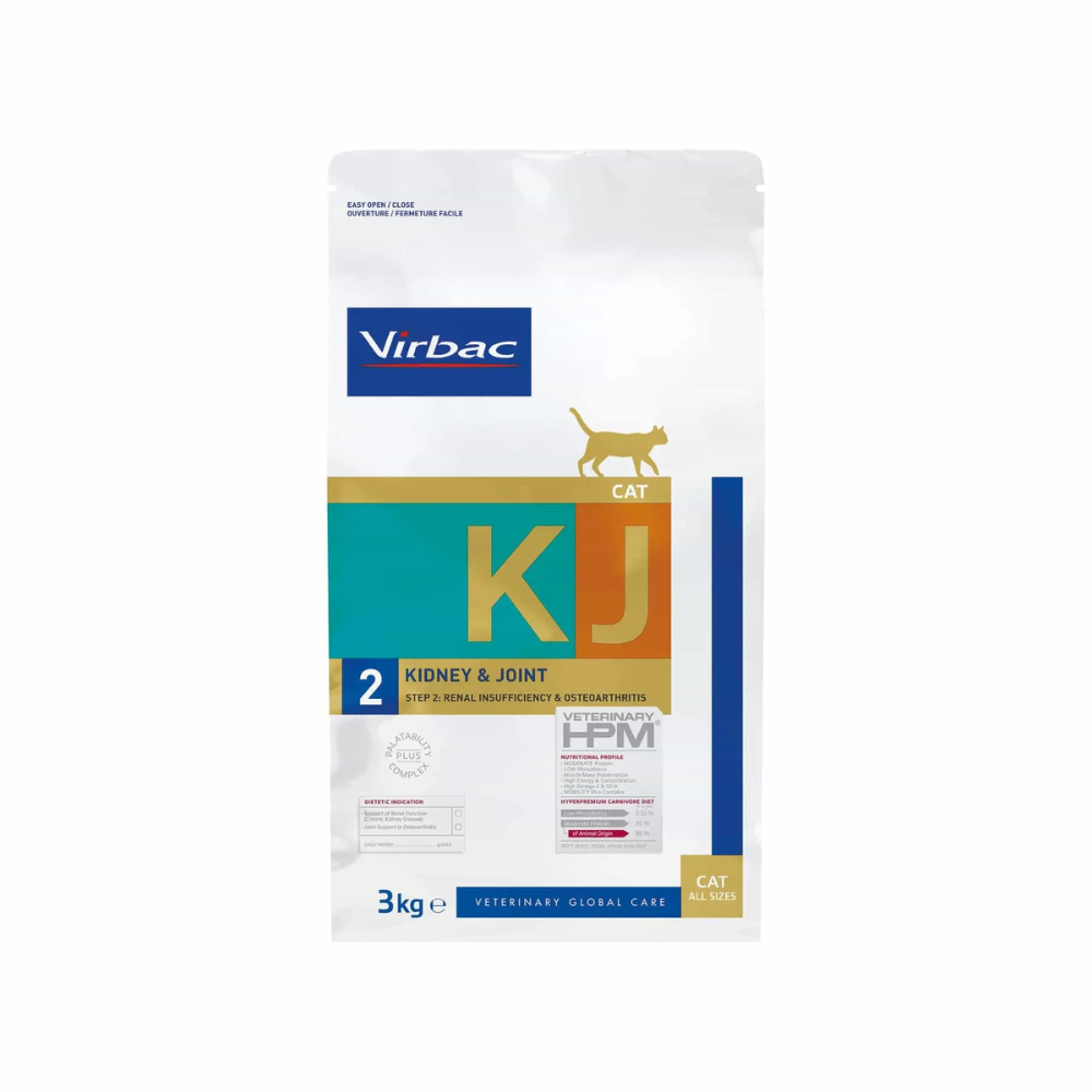 HPM Virbac Gato etapa 2 Kidney & Joint 3kg