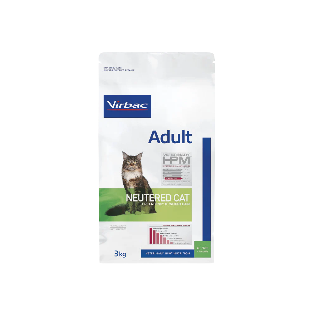 HPM Cat Virbac Adultos 3kg
