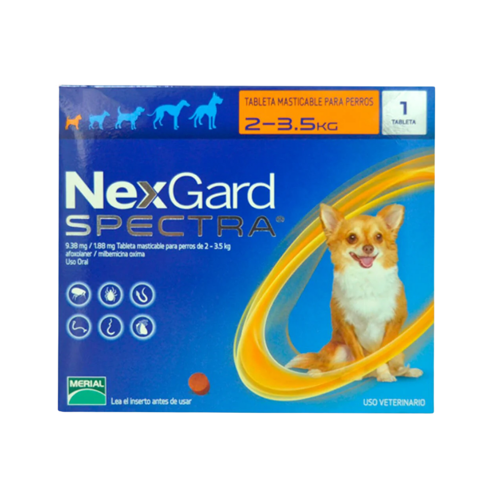 Nexgard Spectra 2 a 3.5Kg