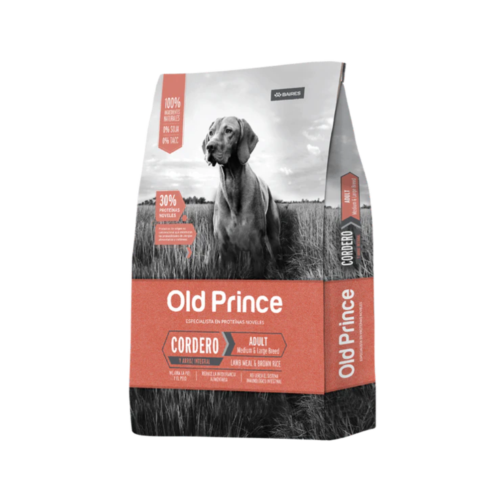 Old Prince Adulto Cordero y Arroz 15kg