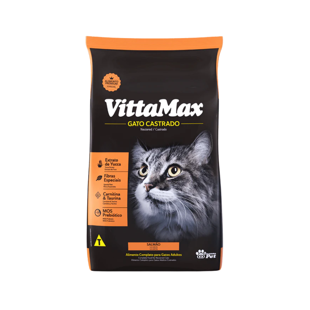 VittaMax Gato Castrado Salmón 10kg