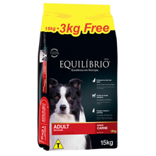 Equilibrio Perro Adulto Razas Medianas Sabor Carne – 18 Kg