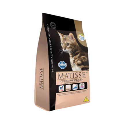 Matisse Salmón para Gatos Adultos Castrados 7.5kg