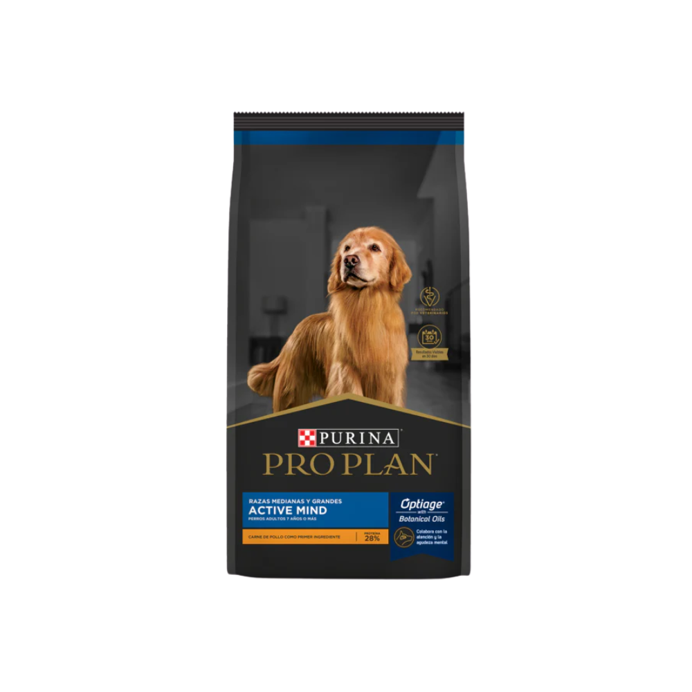 Pro Plan Active Mind Razas Medianas y Grandes +7 años 15kg