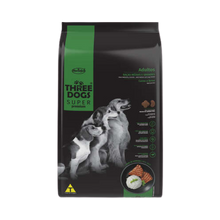 Three Dogs Superpremium Adultos Razas Medianas y Grandes Carne y Arroz 15+2kg